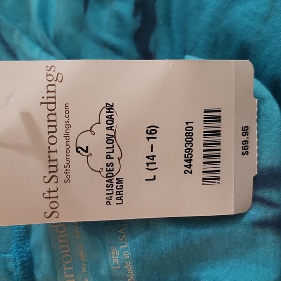 Soft surroundings tunic blouse. - Picture 5 of 7